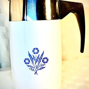 Vintage Corningware 10C. Blue Cornflower Coffee Carafe-no lid